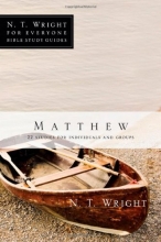 Cover art for Matthew (N.T. Wright for Everyone Bible Study Guides)