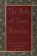 Cover art for The Rule of St. Benedict (An Image Book Original)