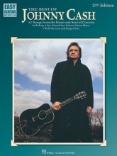 Cover art for Hal Leonard The Best of Johnny Cash Easy Guitar Tab Book