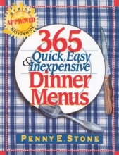 Cover art for 365 Quick, Easy & Inexpensive Dinner Menus