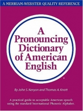 Cover art for A Pronouncing Dictionary of American English