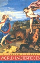 Cover art for Norton Anthology of World Masterpieces: The Western Tradition, Vol. 1: Literature of Western Culture Through the Renaissance