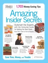Cover art for Amazing Insider Secrets: 1703 Money Saving Tips