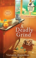 Cover art for A Deadly Grind (A Vintage Kitchen Mystery)