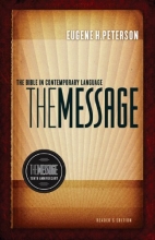 Cover art for The Message 10th Anniversary Reader's Edition: The Bible in Contemporary Language (First Book Challenge)