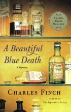 Cover art for A Beautiful Blue Death (Charles Lenox Mysteries)
