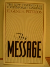 Cover art for The Message: The New Testament in Contemporary Language