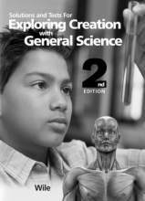 Cover art for Solutions and Tests for Exploring Creation with General Science