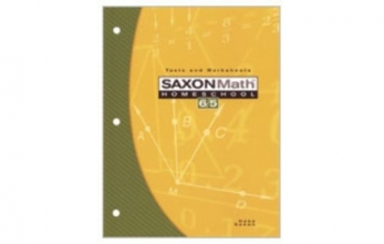 Cover art for Saxon Math Homeschool 6/5: Tests and Worksheets