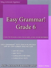 Cover art for Easy Grammar, Grade 6