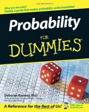 Cover art for Probability For Dummies