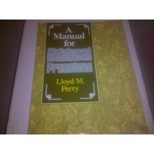Cover art for Manual for Biblical Preaching