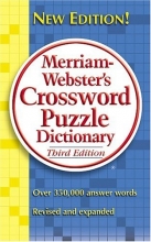 Cover art for Merriam-webster's Crossword Puzzle Dictionary