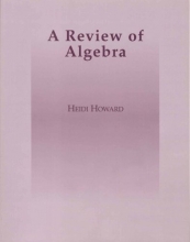 Cover art for A Review of Algebra