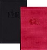 Cover art for The Message/Remix New Testament Bible (Black Stripped Cover)
