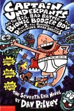 Cover art for Captain Underpants and the Big, Bad Battle of the Bionic Booger Boy, Part 2: The Revenge of the Ridiculous Robo-Boogers