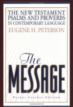 Cover art for The Message Compact NT with Psa/Prov Burg Leather