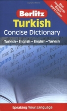 Cover art for Turkish Concise Dictionary (Berlitz Concise Dictionary) (English and Turkish Edition)