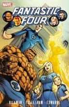 Cover art for Fantastic Four by Jonathan Hickman, Vol. 1