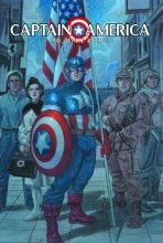 Cover art for Captain America: Red, White & Blue