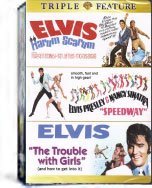 Cover art for Elvis Triple Feature: Harum Scarum/Speedway/The Trouble With Girls