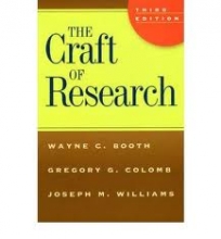 Cover art for The Craft of Research, Third Edition (Chicago Guides to Writing, Editing, and Publishing)