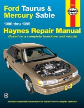 Cover art for Ford Taurus & Mercury Sable, 1986 thru 1995 (Haynes Automotive Repair Manual)