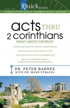 Cover art for Quicknotes Simplified Bible Commentary Volume 10--Acts/2 Corinthians (QuickNotes Commentaries)