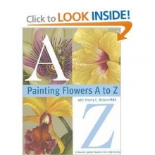 Cover art for Painting Flowers A to Z