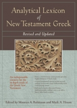 Cover art for Analytical Lexicon Ofnewtestament Greek