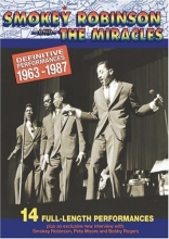 Cover art for Smokey Robinson: The Definitive Performances 1963-1987