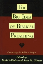Cover art for The Big Idea of Biblical Preaching: Connecting the Bible to People