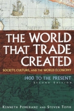 Cover art for The World That Trade Created: Society, Culture, And the World Economy, 1400 to the Present (Sources and Studies in World History)