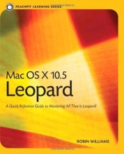 Cover art for Mac OS X 10.5 Leopard: Peachpit Learning Series