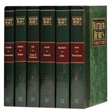 Cover art for Matthew Henry's Commentary on the Whole Bible: Complete and Unabridged in 6 Volumes