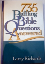 Cover art for 735 Baffling Bible Questions Answered