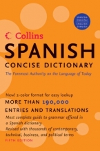 Cover art for Collins Spanish Concise Dictionary, 5e (HarperCollins Concise Dictionaries) (Spanish Edition)