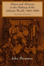 Cover art for Africa and Africans in the Making of the Atlantic World, 1400-1800 (Studies in Comparative World History)