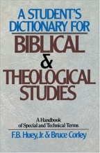 Cover art for A Student's Dictionary for Biblical and Theological Studies