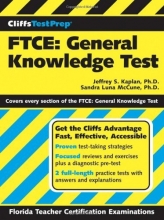 Cover art for CliffsTestPrep FTCE: General Knowledge Test