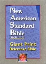 Cover art for NASB Giant Print Reference Bible (Black Genuine Leather)