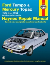 Cover art for Ford Tempo & Mercury Topaz  '84'94 (Haynes Manuals)