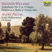 Cover art for Vaughan Williams: Symphony No. 5; Tallis Fantasia