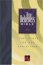 Cover art for New Believer's Bible: First Steps for New Christians (New Living Translation)