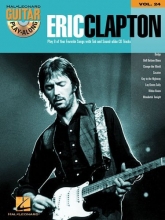 Cover art for Eric Clapton: Guitar Play-Along Volume 24 (Hal Leonard Guitar Play-Along)