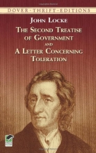 Cover art for The Second Treatise of Government and A Letter Concerning Toleration (Dover Thrift Editions)