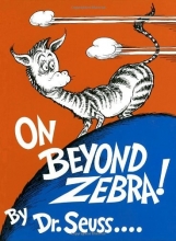 Cover art for On Beyond Zebra! (Classic Seuss)