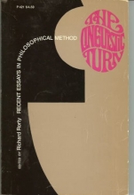 Cover art for Linguistic Turn,  Recent Essays In Philosophy (Phoenix Books)