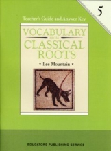 Cover art for Vocabulary From Classical Roots Book 5 Teachers Guide
