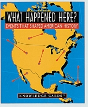 Cover art for What Happened Here? Events That Shaped American History Knowledge Cards